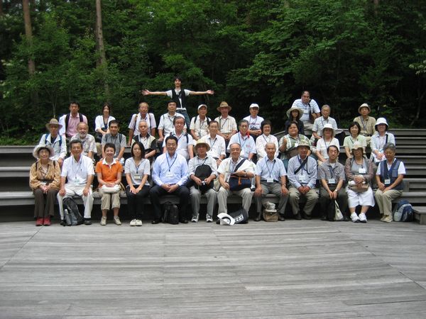２０１０年度夏の見学会集合写真