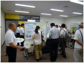展示の様子