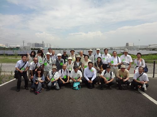 平成２５年度夏の見学会集合写真