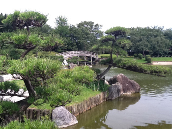 越谷市日本庭園「花田苑」