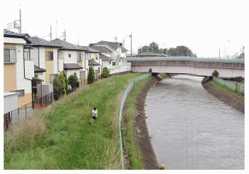 武蔵水路側道